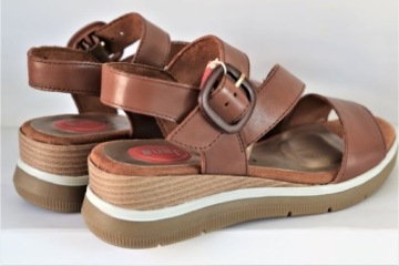 JANA 28216-28 КОНЬЯЧНО-КОРИЧНЕВЫЕ САНДАЛИИ Р.37