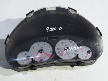 Peugeot 206 licznik zegary 9648837180