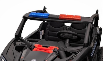 Детская электрическая коляска на аккумуляторе POLICE 4x4 24V