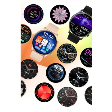 SmartWatch Women Watch Ntn L5gold Conternal Dative Puls Sport Amoled