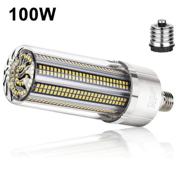 Żarówka LED CORN KUKURYDZA E27+E39 100W zimna