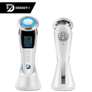 EMS МАССАЖЕР ДЛЯ ЛИЦА 7в1 МЕЗОТЕРАПИЯ ЛИФТИНГ УЛЬТРАЗВУК КРИОТЕРАПИЯ LED