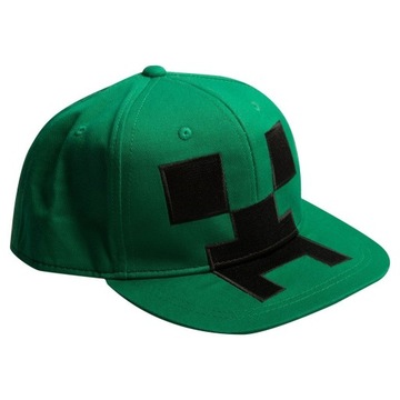 CZAPKA MŁODZIEŻOWA Z DASZKIEM MINECRAFT CREEPER JINX