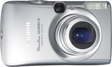 Цифровая камера Canon SD890IS серебристая