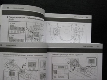 TOYOTA AURIS II Hybrid 2012-2014 Руководство на польском языке
