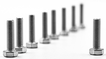 ВИНТ M10x20 ИЗ НЕРЖАВЕЮЩЕЙ ШЕСТИГРАННОЙ ГОЛОВКИ A2 933 (10)