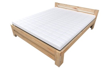 Łóżko sosnowe GRUBE 80x190 Lakierowane