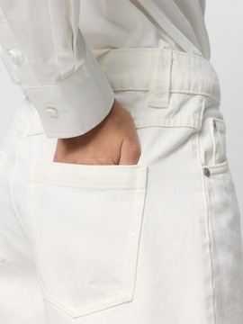 Spodenki jeansowe comfort damskie - białe OUTHORN