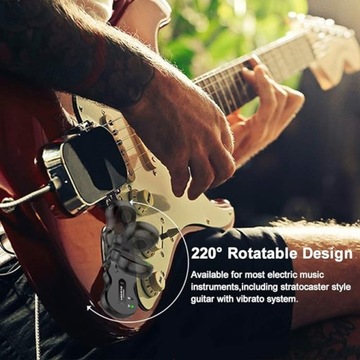 Цифровая беспроводная гитарная система 5,8 ГГц LEKATO WS50