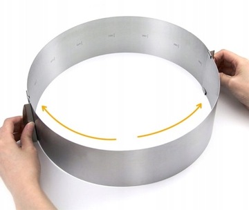 RANT DO TORTU 15cm REGULOWANY 16-30cm TORTOWNICA OBRĘCZ DO CIAST