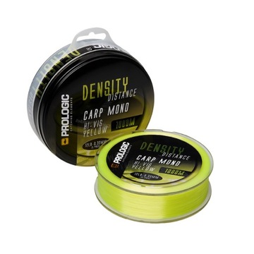 PROLOGIC Żyłka karpiowa Density Distance HiVis 0.33mm 1000m Żółta