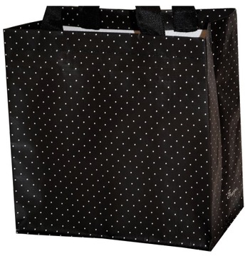Torba materiałowa na Zakupy czarna 260x150x270 mm