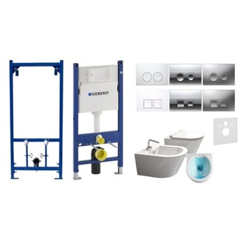 Zestaw Lorena Rimles: MISA WC BIDET STELAŻE Up100
