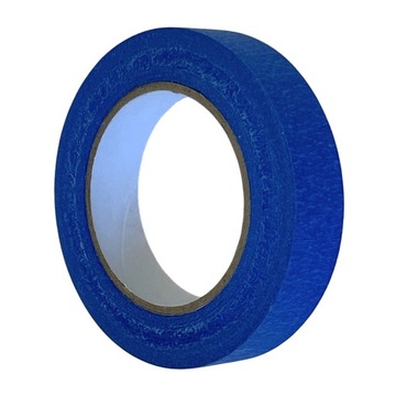 TAŚMA MALARSKA MASKUJĄCA PAPIEROWA NIEBIESKA UV 25mm/50m