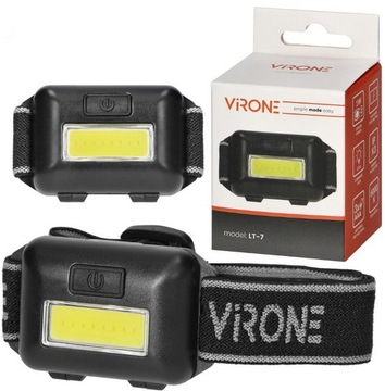 LATARKA CZOŁOWA NA GŁOWĘ ROBOCZA LED COB