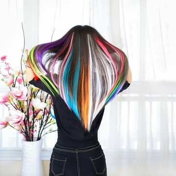 ПРЯДЬ ЦВЕТНЫХ ВОЛОС, КРАСНЫЙ ЗАЖИМ