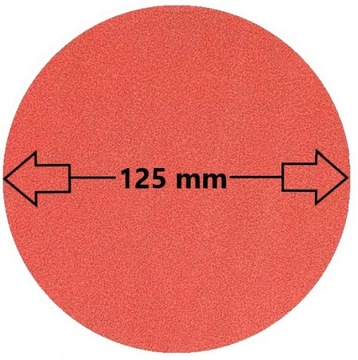 20шт ШЛИФОВАЛЬНАЯ БУМАГА ДИСК ДЛЯ ШЛИФОВАЛЬНОГО ДИСКА 125мм P600