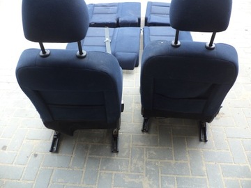 ПРАВОЕ ПАССАЖИРСКОЕ СИДЕНИЕ СИНИЙ PEUGEOT 307 5-ДВЕРНЫЙ