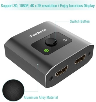 Techole HS305 HDMI-разветвитель двусторонний 2 в 1