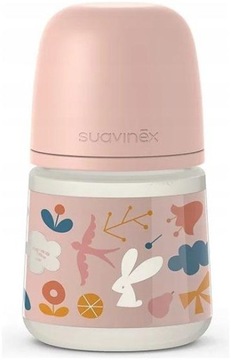 Suavinex Butelka smoczek sx pro 150 ml Forest róż