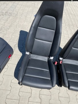 PORSCHE 718 982 CAYMAN BOXER SEDADLA KŮŽE ELEKTRICKÉ