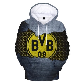 bluzy z kapturem 2023 najnowszy raper BVB 3D druko