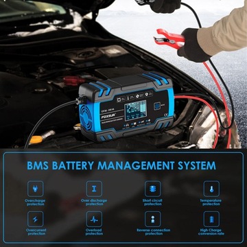 АВТОМАТИЧЕСКИЙ ВЫПРЯМИТЕЛЬ С ФУНКЦИЕЙ РЕМОНТА 12В 24В