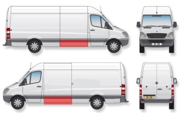 SPRINTER 906 БОКОВАЯ накладка OTWO THRESHOLD PR 06 - АНГЛИЙСКИЙ