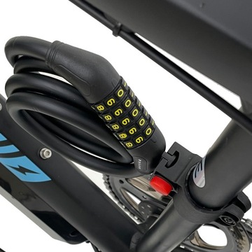 ТРОС ВЕЛОСИПЕДНОГО ЗАМКА ВЕЛОСИПЕДНЫЙ ЗАМОК MUVIKE FLEX 1200/12C