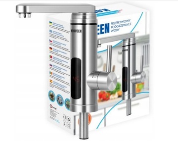 ELEKTRYCZNY PODGRZEWACZ WODY BLAT BATERIA INOX