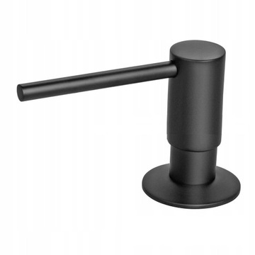 Dozownik kuchenny czarny mat - Premium