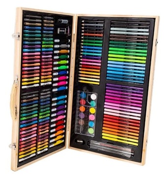 Набор художественной живописи в чемодане 180 шт.