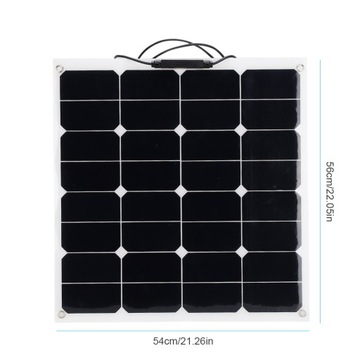 Портативная солнечная панель с чипом Sunpower 18 В 50 Вт