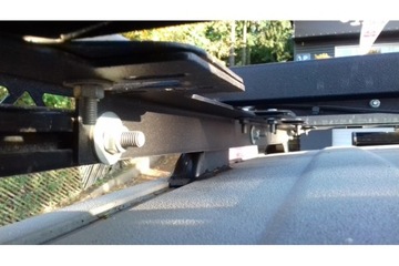 Багажник на крышу Toyota LC120 с рейлингами More4x4