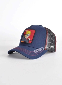 Czapka z daszkiem Capslab NARUTO Trucker granat