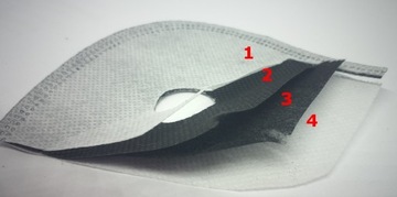 Маска-фильтр АНТИ-СМОГ, сертифицирован CE.