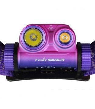 Fenix ​​HM65RDTNEB -LED Аккумуляторный налобный фонарь LED/USB IP68 1500 лм 300 ч фио
