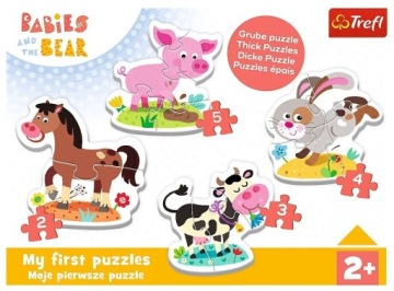 Trefl Puzzle Baby Classic На ферме +2