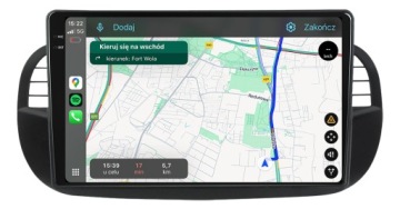 Fiat 500 Rádio Navigace Android 12GB/256GB 2K Qled Carplay