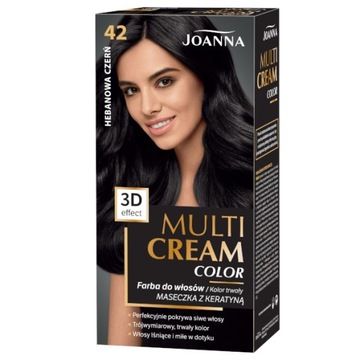 JOANNA Multi Cream Farba 42 Hebanowa Czerń
