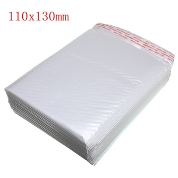 Styl 110x130mm Lot białe piankowe kopertówki samop