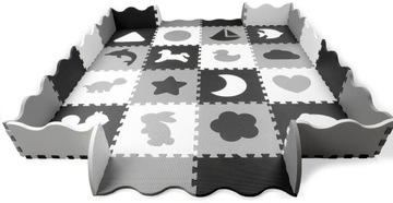 ОБРАЗОВАТЕЛЬНЫЙ КОВрик для детей ПЕННЫЙ ПАЗЛ THICK FOAM XXL PEN