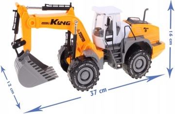 БОЛЬШОЙ ЭКСКАВАТОР СТРОИТЕЛЬНАЯ ТЕХНИКА ПРИВОД АВТОМОБИЛЯ ДВИЖУЩИЙСЯ КОВШ ДОЛЛАРОВАЯ КАБИНА