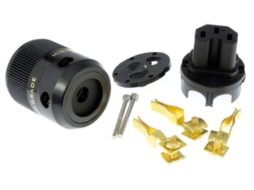 ВИЛКА СЕТЕВОГО ПИТАНИЯ, ГНЕВАЯ AUDEN WZ4-3P-G