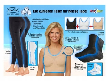 BIAŁE LEGGINSY DAMSKIE SMART TEX S/M