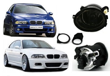 HALOGENY DYMIONE SMOKE KPL BMW E46 E39 M-PAK M3 M5