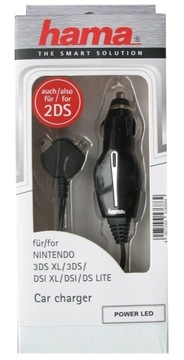 Автомобильное зарядное устройство + зарядный кабель 2DS 3DS LL DSi XL НОВИНКА