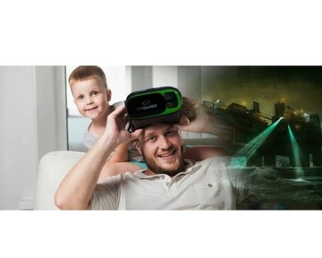 Очки VR для моего сына Virtual 3D в подарок + пульт дистанционного управления
