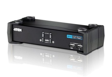 KVM-переключатель ATEN CS1762A, 2 x DVI + аудио