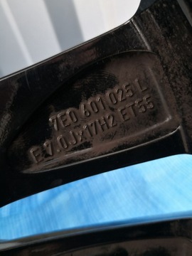 FELGA VW T5 T6 MULTIVAN 7E0 17'' 7JX17 ET-55 5X120